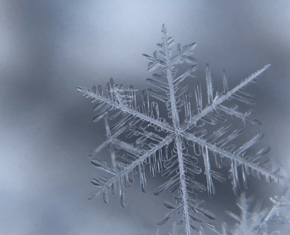 Then snow. Падающий снег без фона.