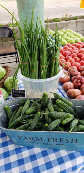 Downtown Farmers Market vegetables