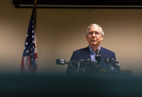 Political rhetoric has gotten "way overheated all across the political spectrum," the Kentucky Republican said.