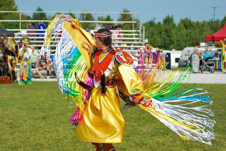 Trail of Tears Intertribal Pow-Wow dancer
