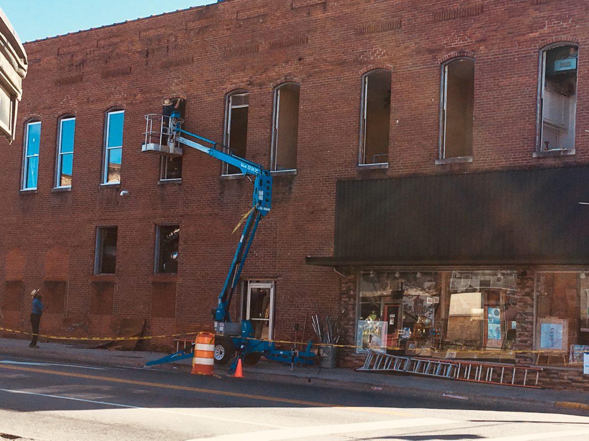 Historic building window renovation