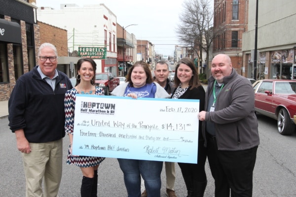 Hoptown-Half-5K-Donation-to-United-Way