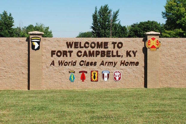 Fort Campbell sign