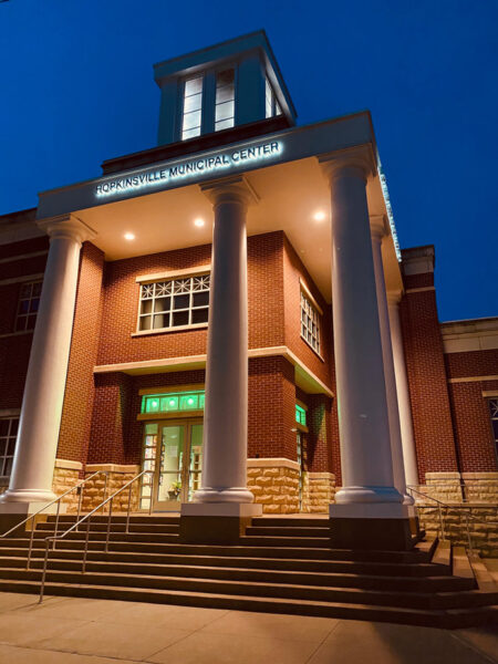 Hopkinsville-Municipal-Center_COVID-19-coronavirus-green-lights