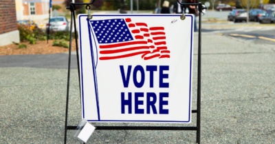 Polling-place-sign-vote-here