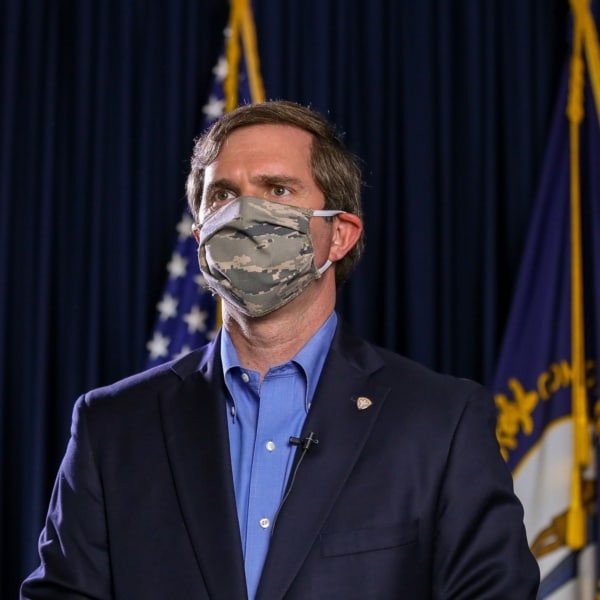 Kentucky Gov. Beshear COVID-19 mask coronavirus