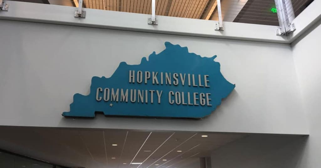 Hopkinsville Community College sign