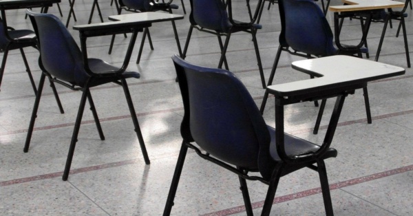 empty classroom
