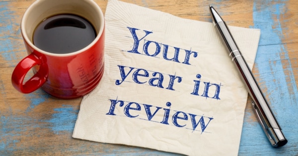 2020 year in review graphic