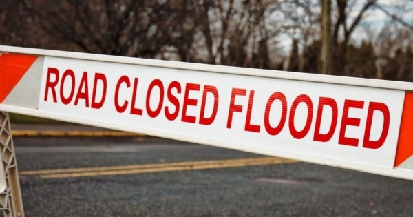 flooding road closed feature