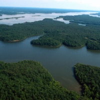 land between the lakes overhead photo