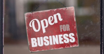 Open for business feature