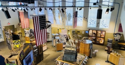 The exhibit auditorium at the Pennyroyal Area Museum. (Photo by Jennifer P. Brown)