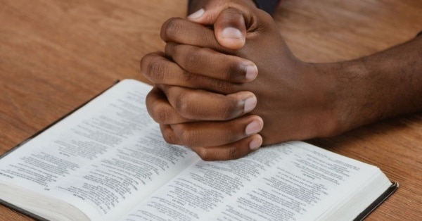 pray hands feature