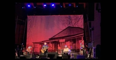 John Prine performs at the Lu-Ray Amphitheater in Muhlenberg County. (Photo from city of Central City.)