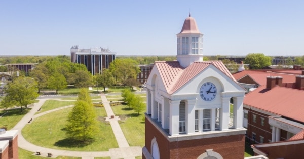 Murray State skyline feature