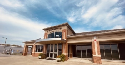 The terminal at the Hopkinsville-Christian County Airport. (Photo by Jennifer P. Brown)