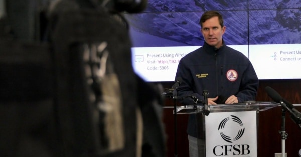 Beshear tornado Bowling Green