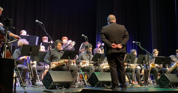 Christian County High School Jazz Band performance
