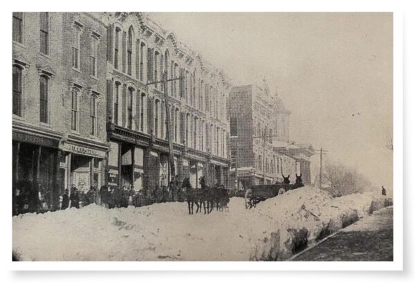 Keller column 1886 snowstorm feature