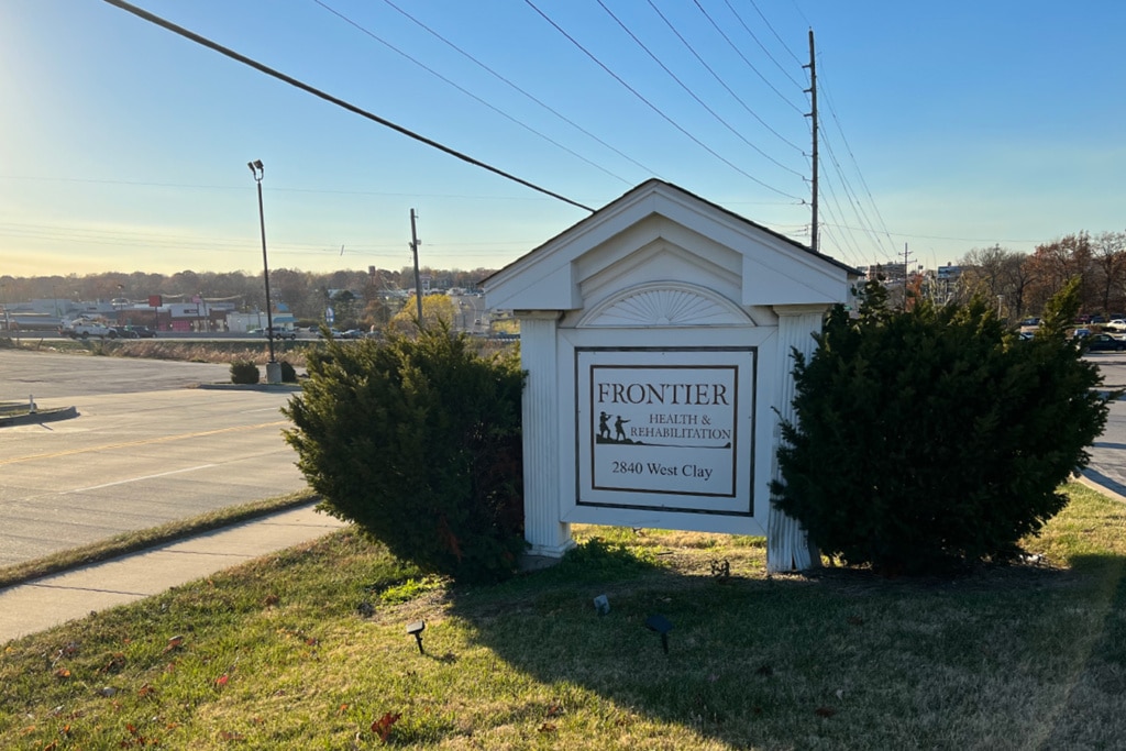 nursing home sign