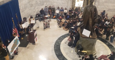 youth at kentucky capitol