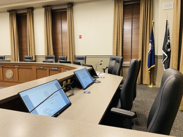 City Council chambers feature