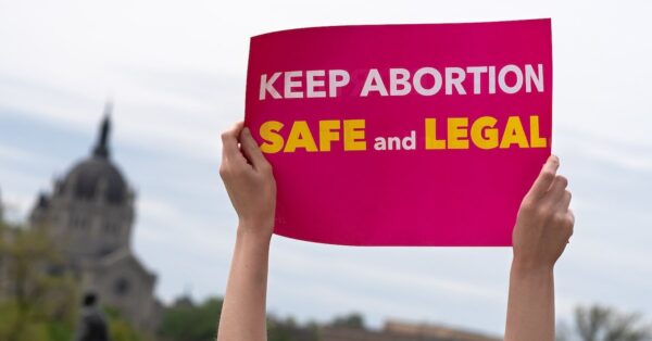 abortion rally sign