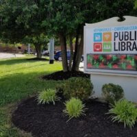 Hopkinsville-Christian County Public Library sign