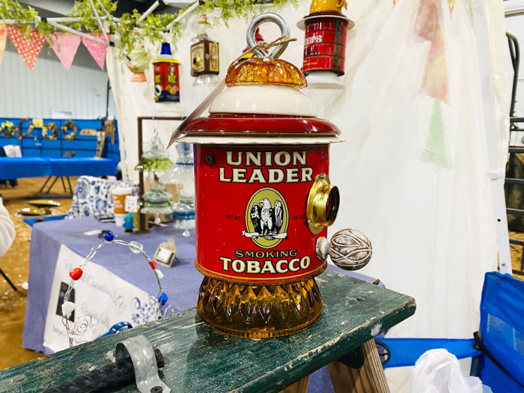 tobacco tin birdhouse
