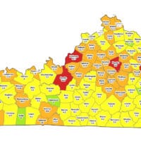 New Ky. COVID cases up 63%, hospitalizations up 42%