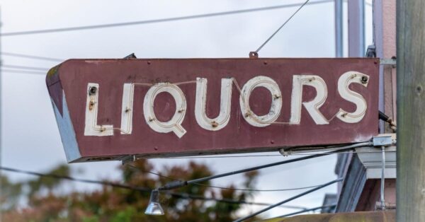liquor store sign feature