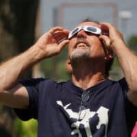 solar eclipse spectator