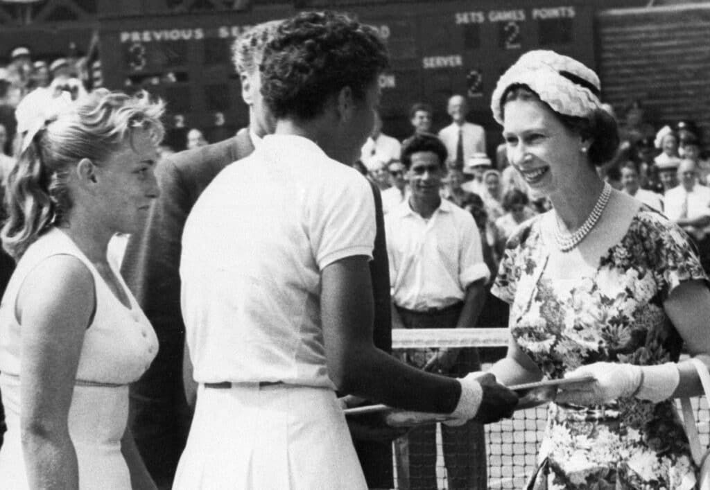 Queen Elizabeth at Wimbledon