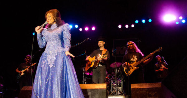 Loretta Lynn and band feature