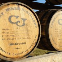 whiskey barrels