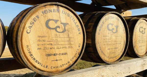 whiskey barrels