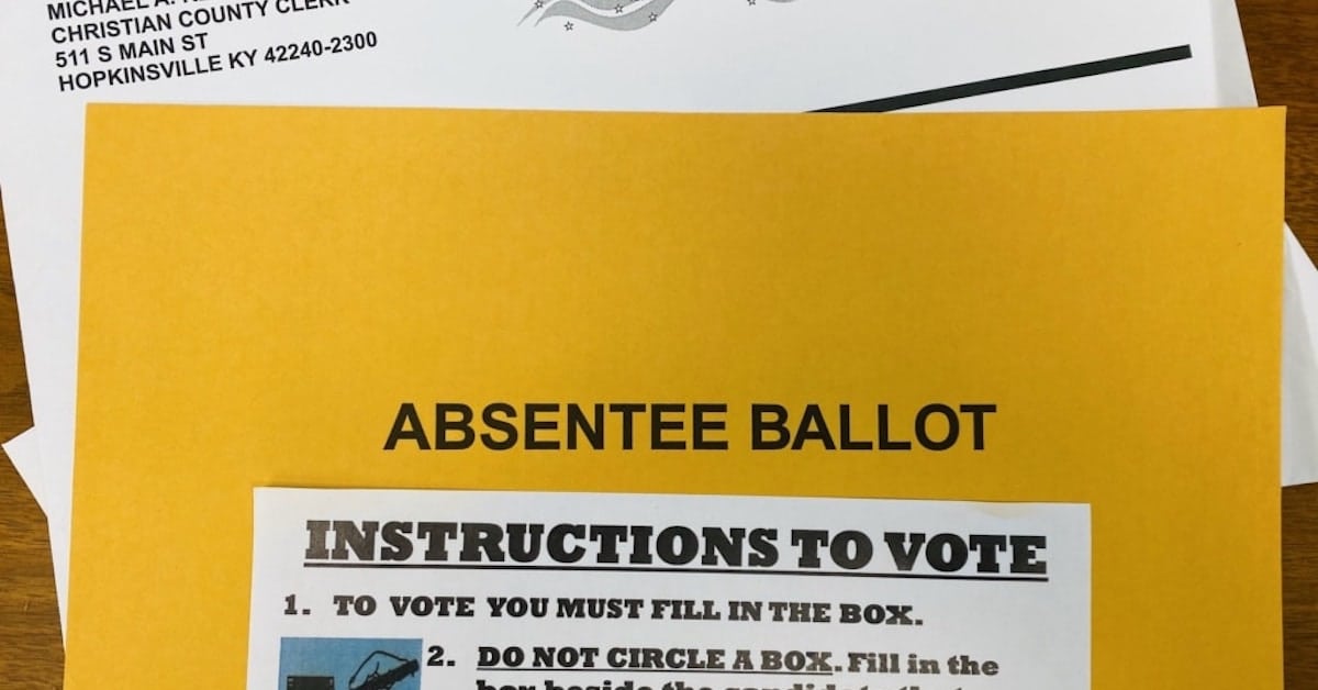 Ky. voters' deadline to request absentee ballots on Tuesday