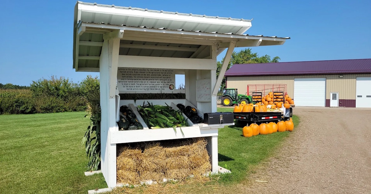 roadside vegetable stand