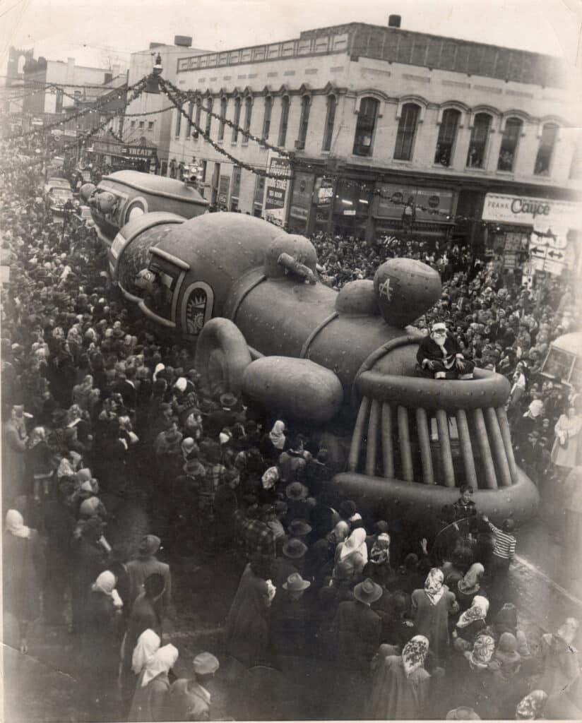 1949 hopkinville christmas parade