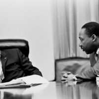 martin luther king jr. and lyndon johnson