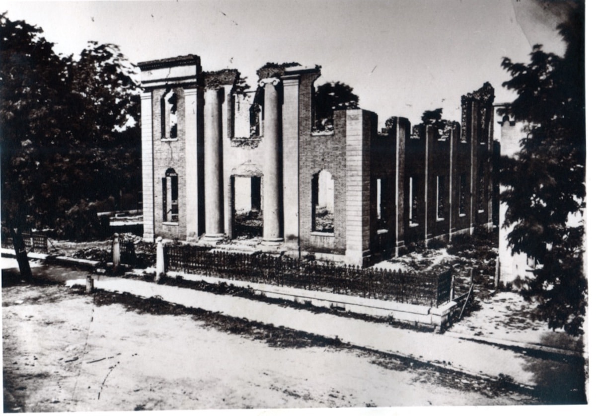 burned hopkinsville courthouse in 1864