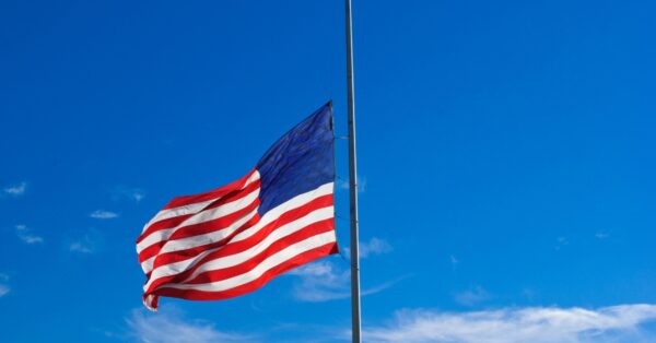 flag half staff feature