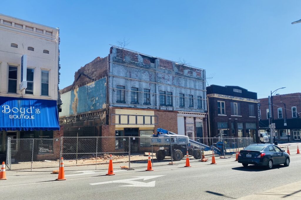 south main street demolition