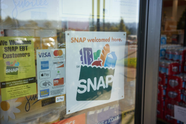 food stamps sign