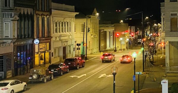 Main Street night