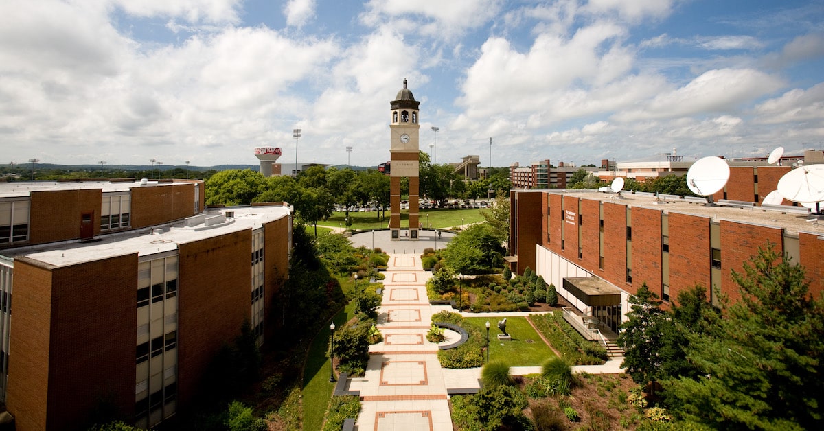 The campus of Western Kentucky University at Bowling Green. (WKU photo)