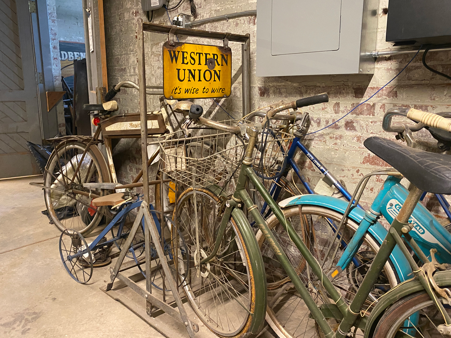 Western Union bike rack exemplifies a moment in Hopkinsville history