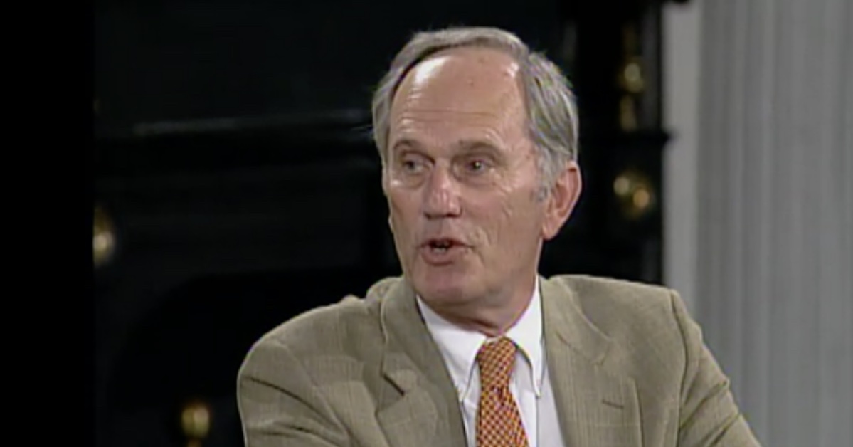 Brereton Jones participated in a 2005 KET roundtable discussion with other former Kentucky governors led by the late Al Smith. (KET screenshot)