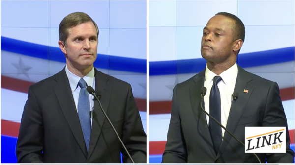 beshear and cameron headshots